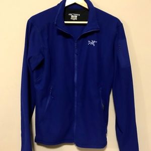 Arc'teryx blue fleece jacket